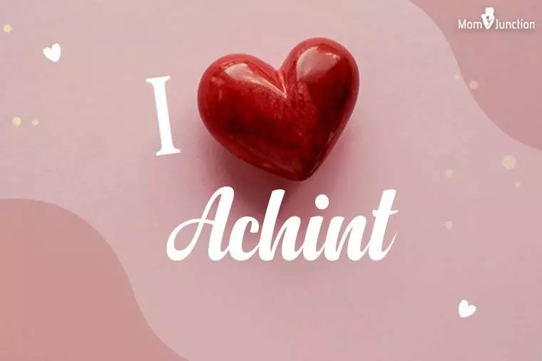 I Love Achint Wallpaper