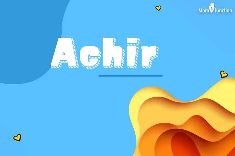 Achir 3D Wallpaper