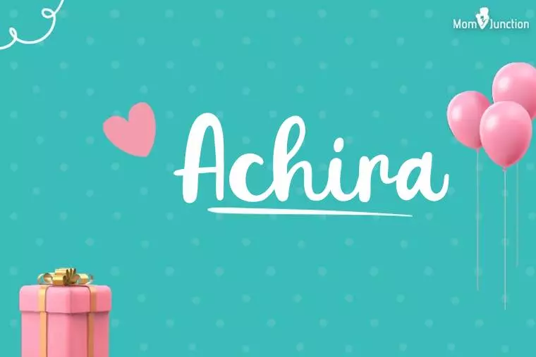 Achira Birthday Wallpaper