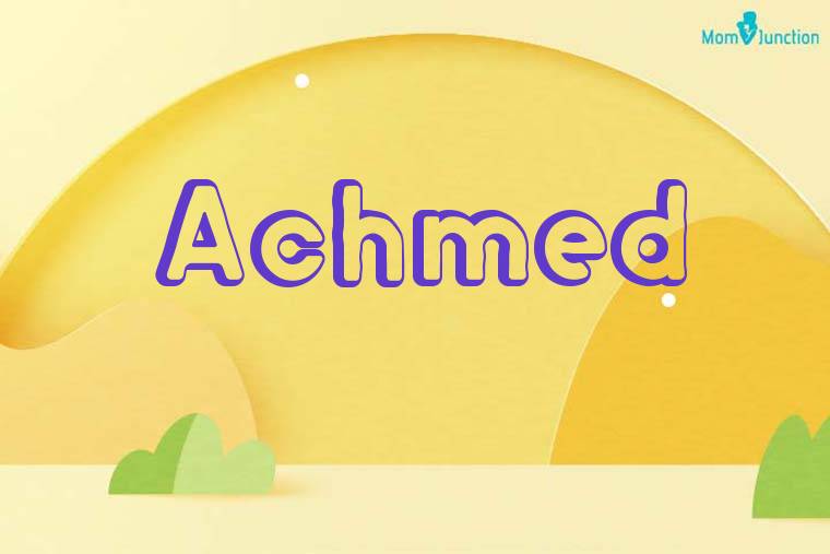 Achmed 3D Wallpaper