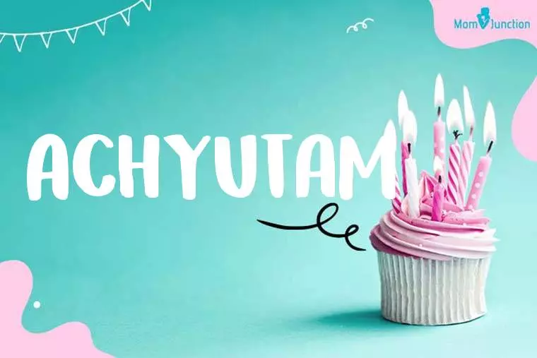 Achyutam Birthday Wallpaper