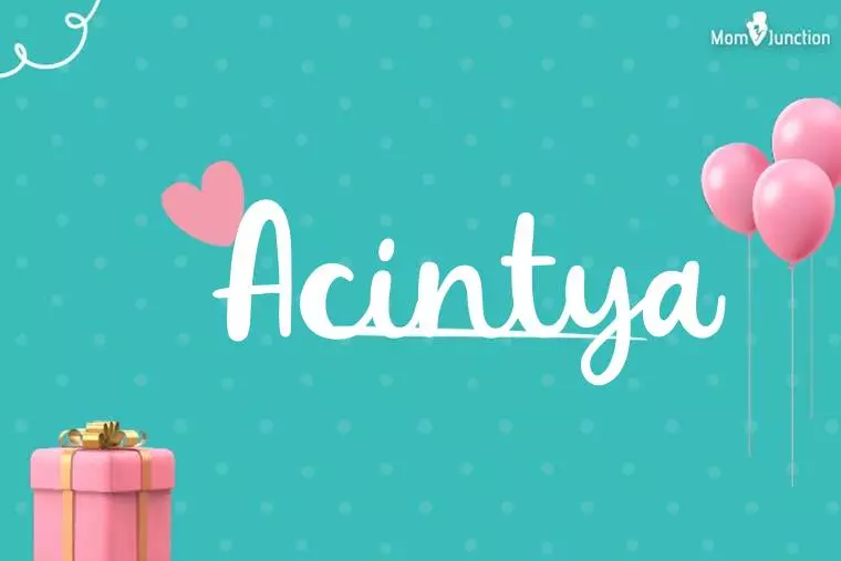 Acintya Birthday Wallpaper