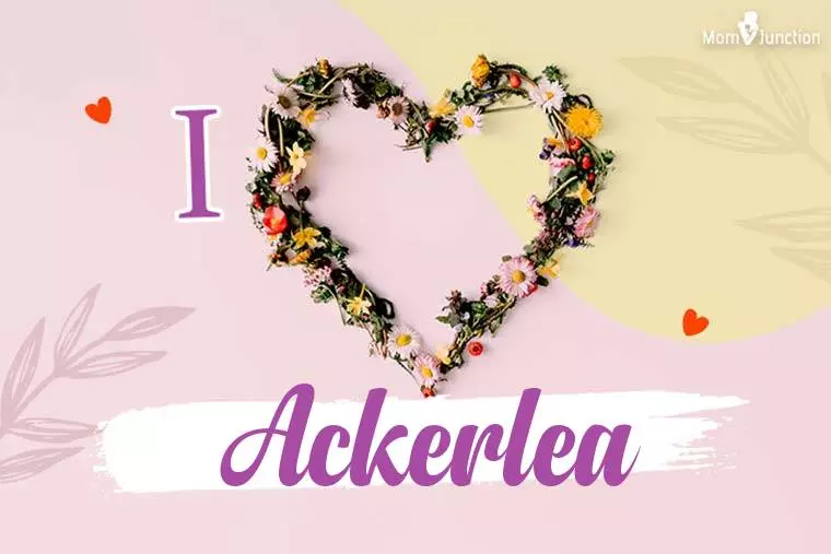 I Love Ackerlea Wallpaper