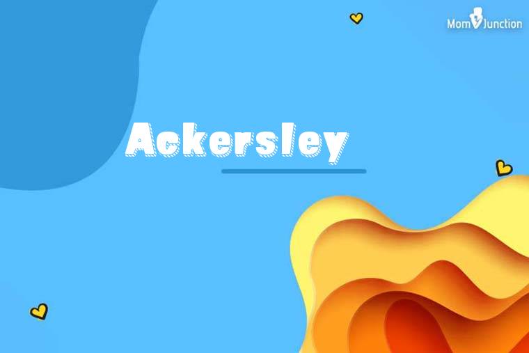 Ackersley 3D Wallpaper