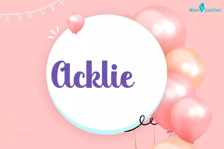 Acklie Birthday Wallpaper