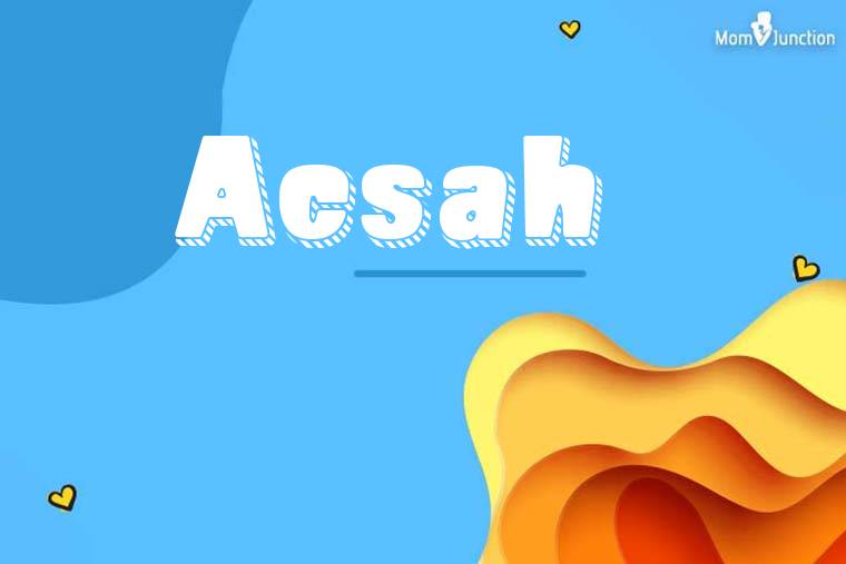 Acsah 3D Wallpaper