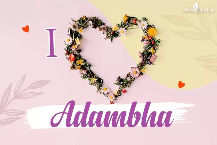 I Love Adambha Wallpaper