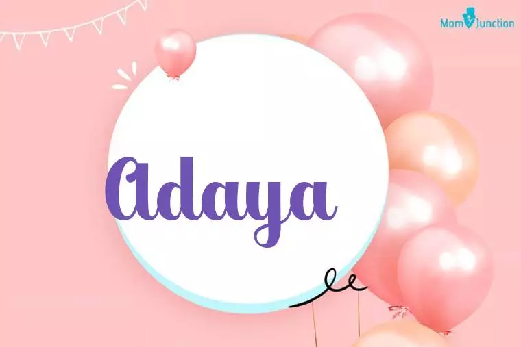 Adaya Birthday Wallpaper