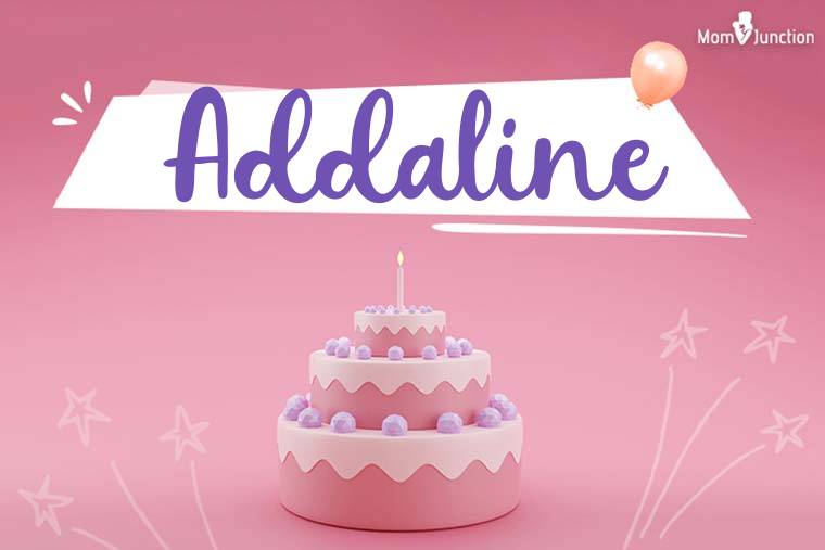 Addaline Birthday Wallpaper
