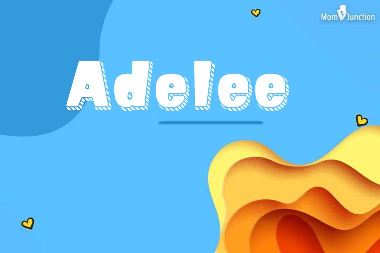 Adelee 3D Wallpaper