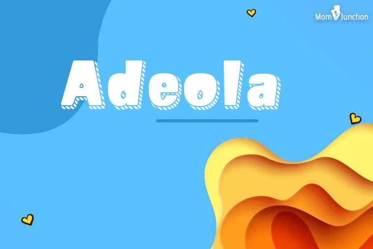 Adeola 3D Wallpaper