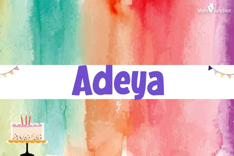 Adeya Birthday Wallpaper