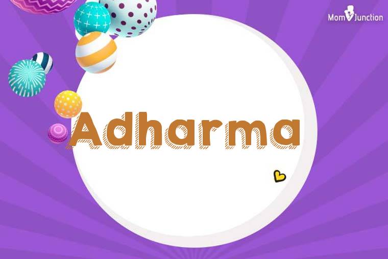 Adharma 3D Wallpaper