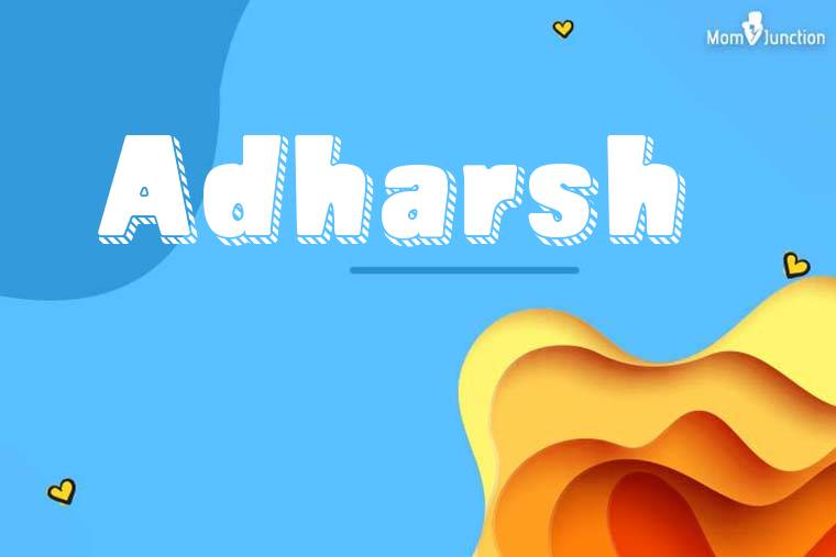 Adharsh 3D Wallpaper