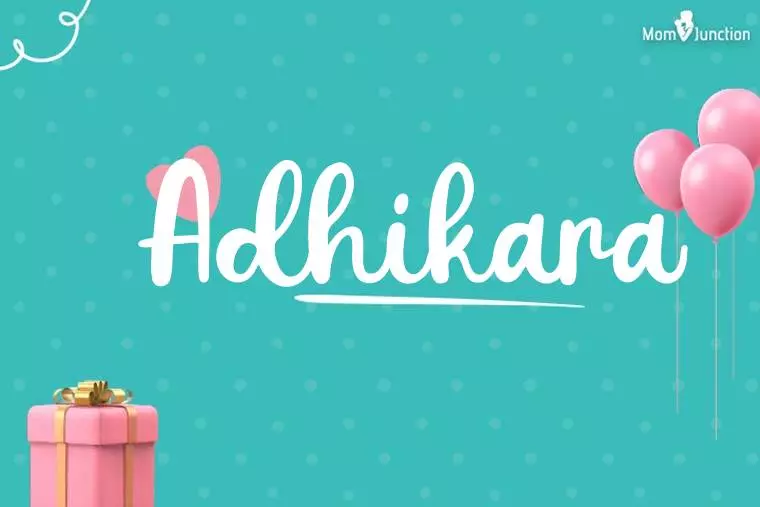 Adhikara Birthday Wallpaper