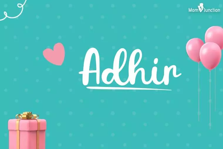 Adhir Birthday Wallpaper