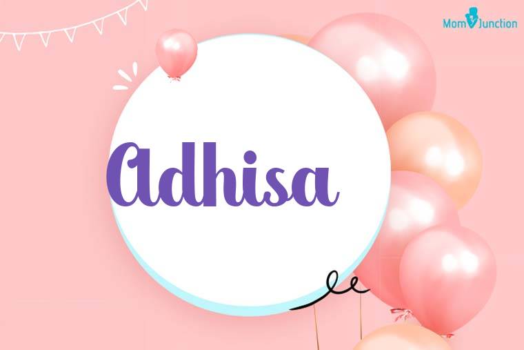 Adhisa Birthday Wallpaper