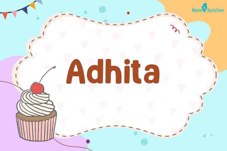 Adhita Birthday Wallpaper