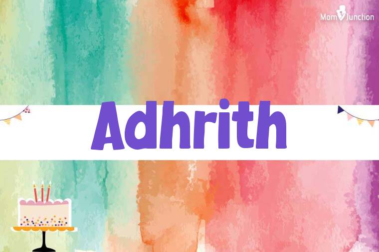 Adhrith Birthday Wallpaper