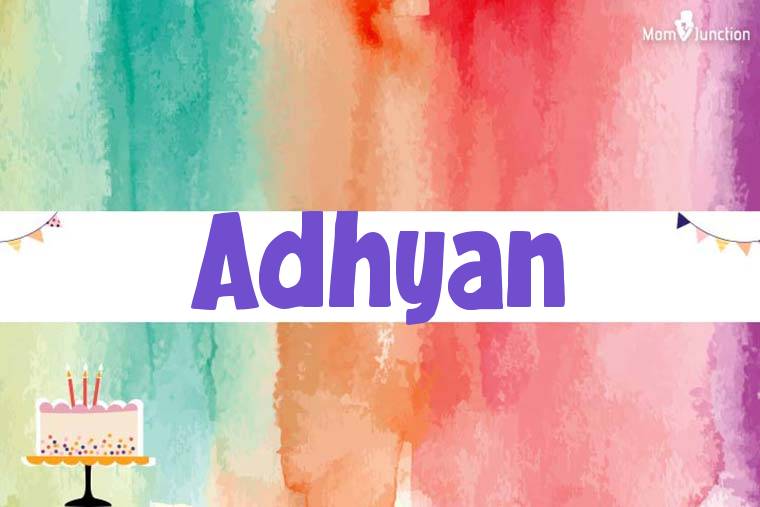 Adhyan Birthday Wallpaper