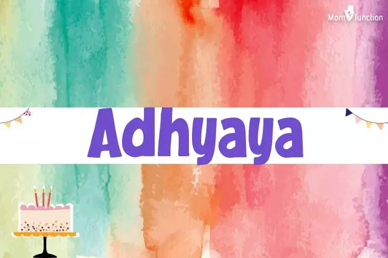 Adhyaya Birthday Wallpaper