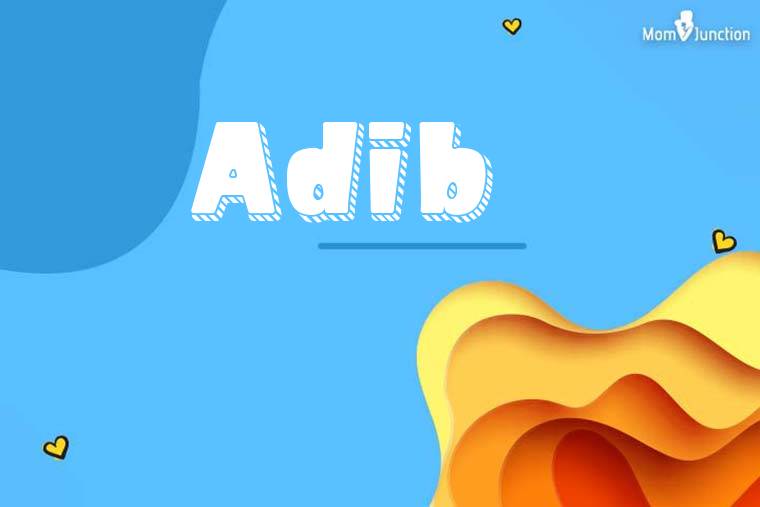 Adib 3D Wallpaper
