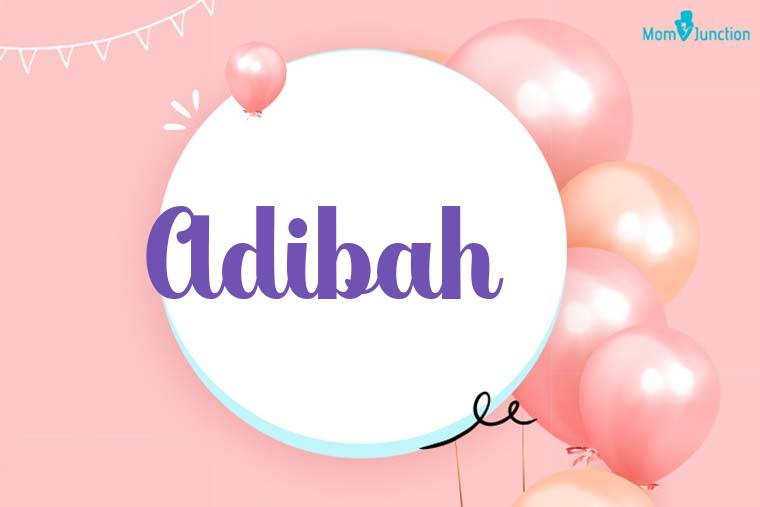 Adibah Birthday Wallpaper