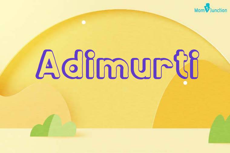 Adimurti 3D Wallpaper