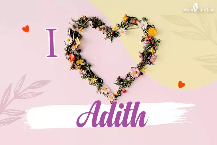 I Love Adith Wallpaper