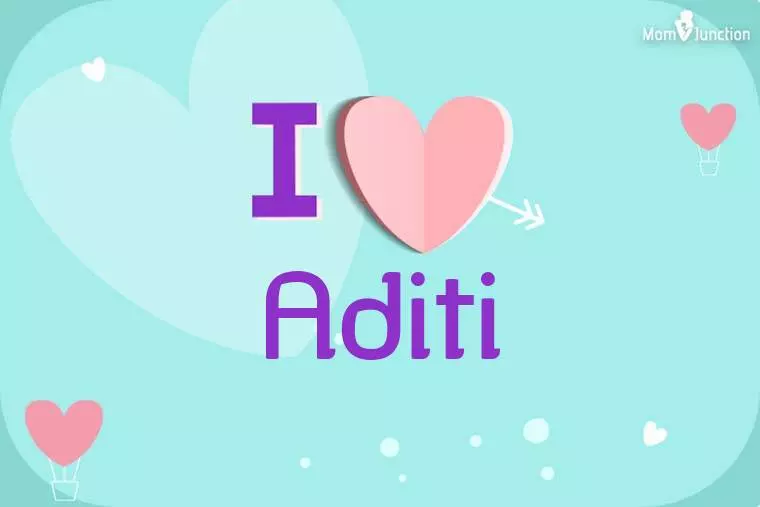 I Love Aditi Wallpaper