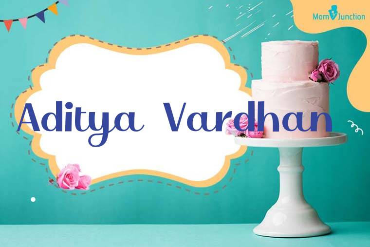 Aditya Vardhan Birthday Wallpaper