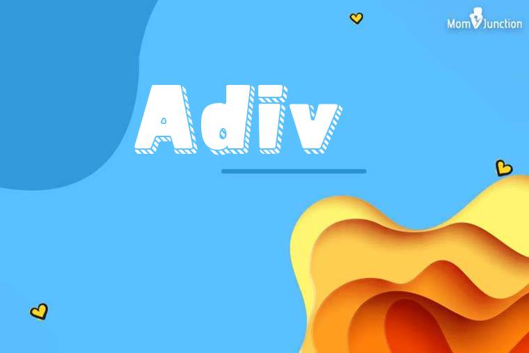 Adiv 3D Wallpaper