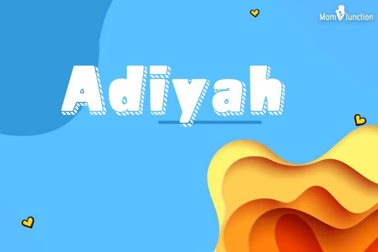 Adiyah 3D Wallpaper