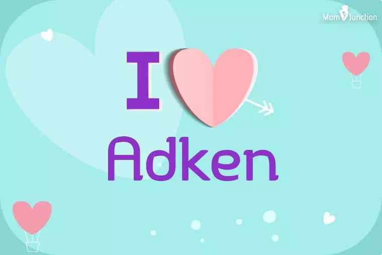 I Love Adken Wallpaper