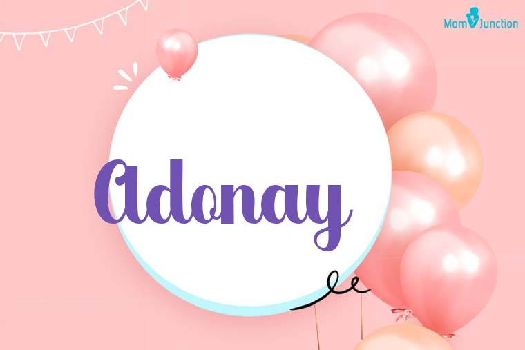 Adonay Birthday Wallpaper