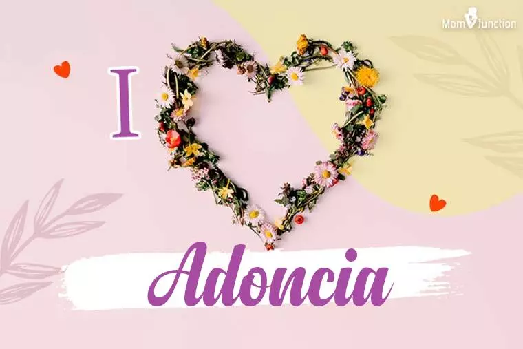 I Love Adoncia Wallpaper