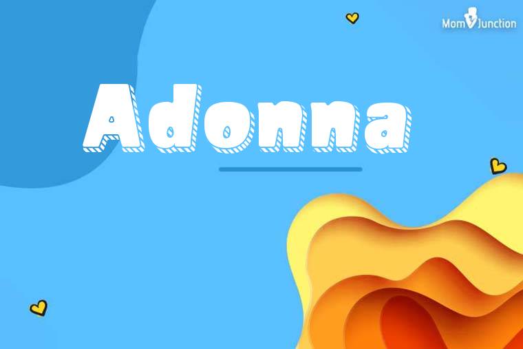 Adonna 3D Wallpaper