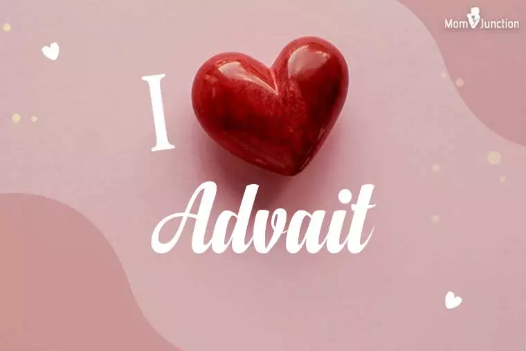 I Love Advait Wallpaper