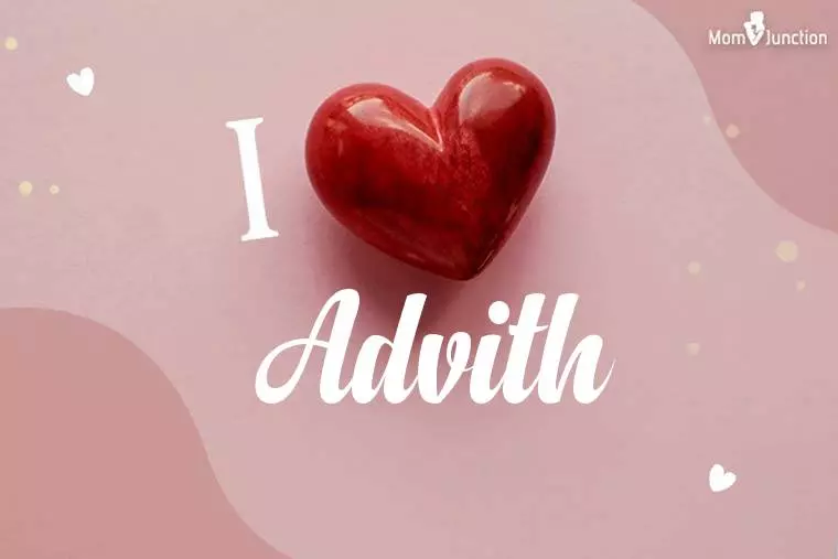 I Love Advith Wallpaper