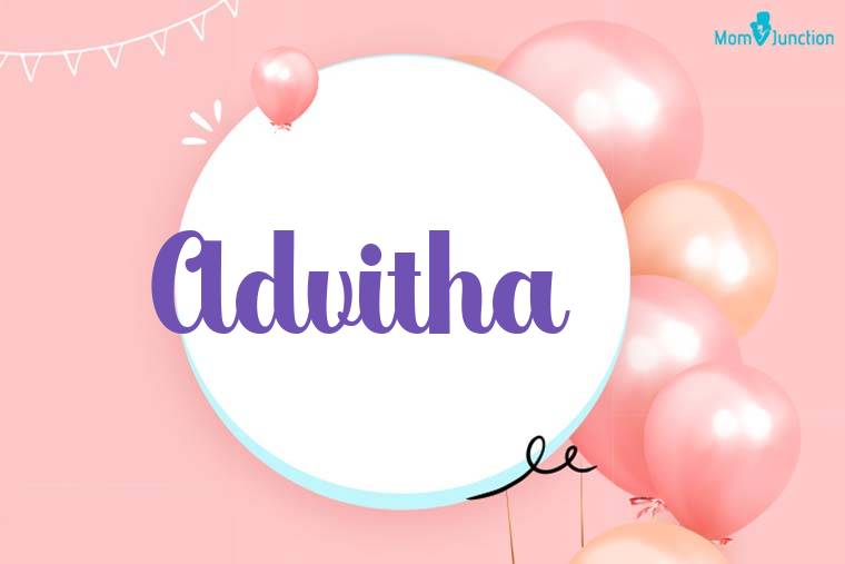 Advitha Birthday Wallpaper