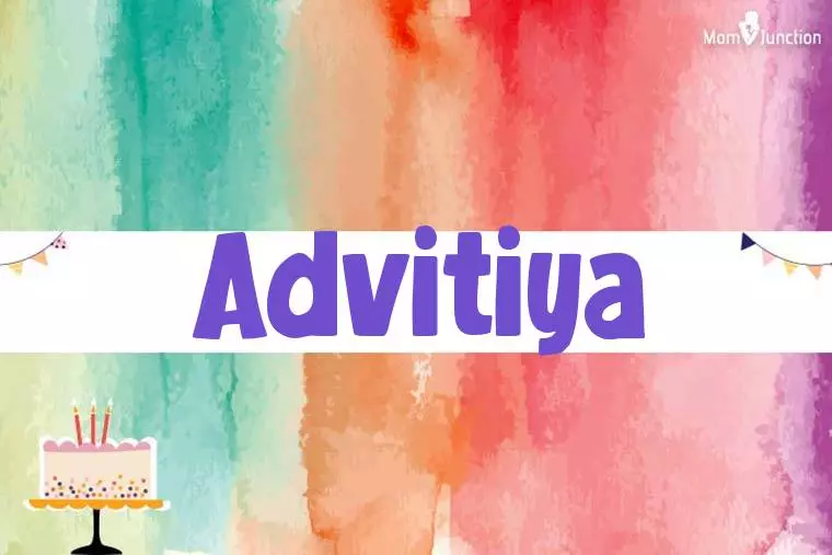 Advitiya Birthday Wallpaper