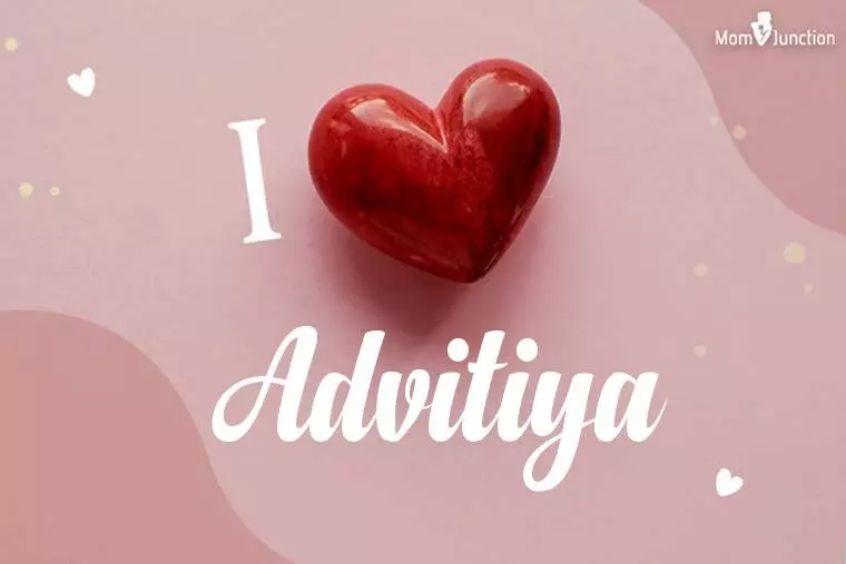 I Love Advitiya Wallpaper