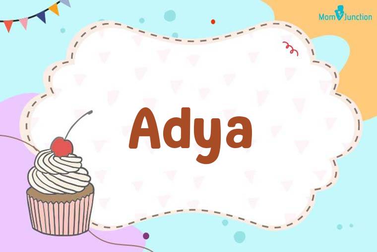 Adya Birthday Wallpaper