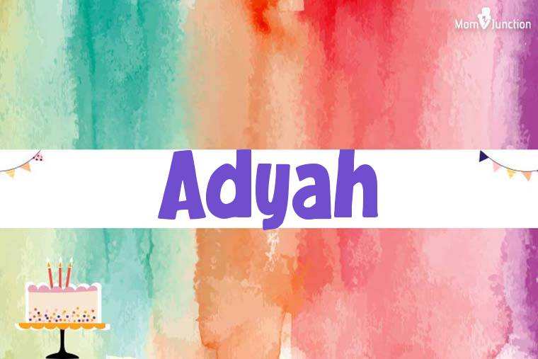 Adyah Birthday Wallpaper