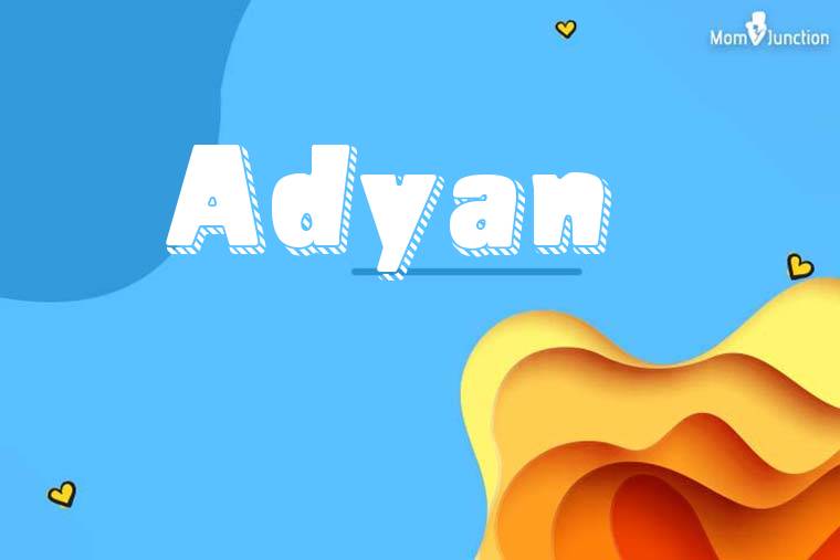 Adyan 3D Wallpaper