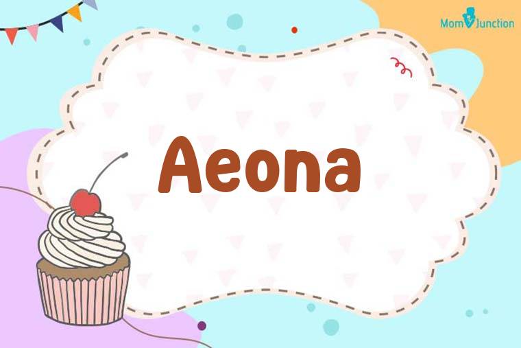 Aeona Birthday Wallpaper
