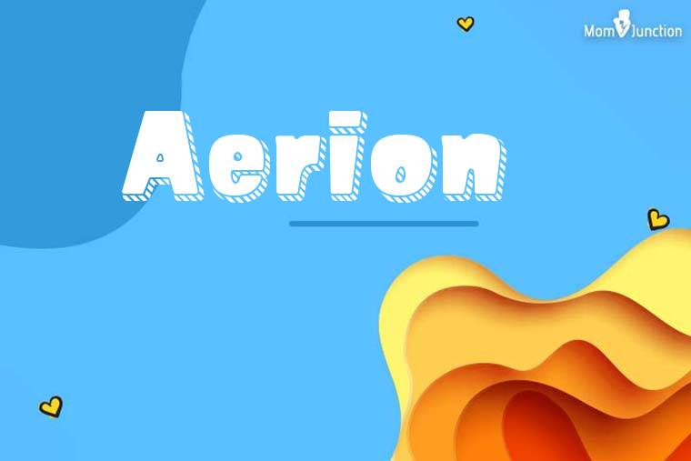 Aerion 3D Wallpaper