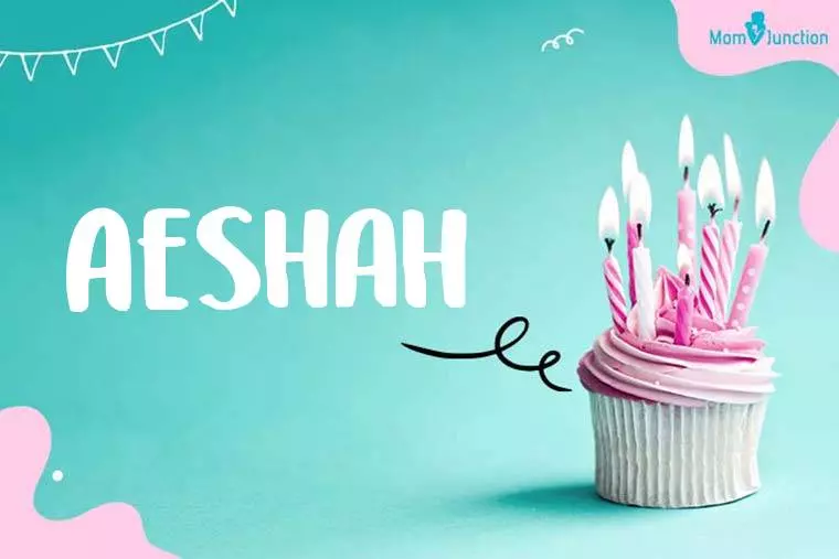 Aeshah Birthday Wallpaper