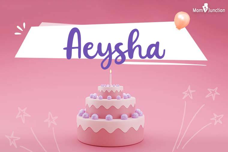 Aeysha Birthday Wallpaper