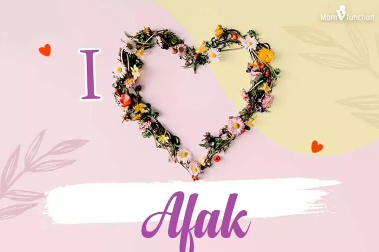 I Love Afak Wallpaper